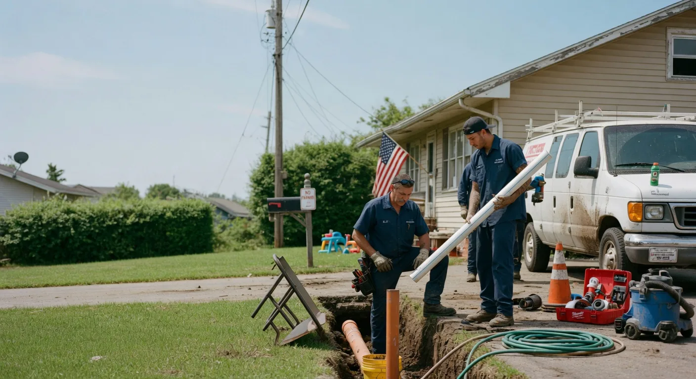 Sewer Line Inspection in Hungerford, TX